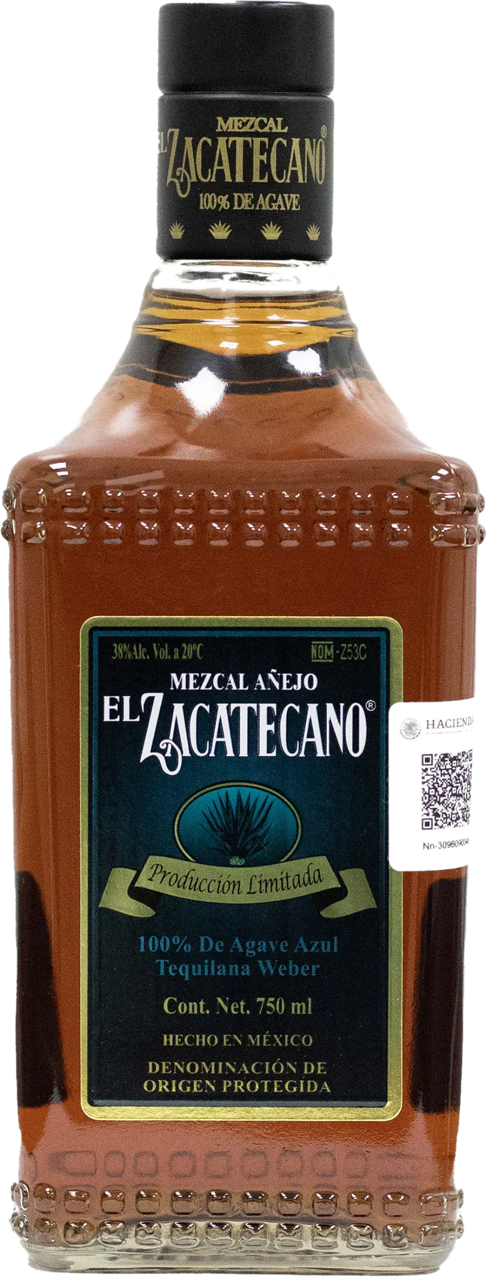 Mezcal El Zacatecano Añejo
