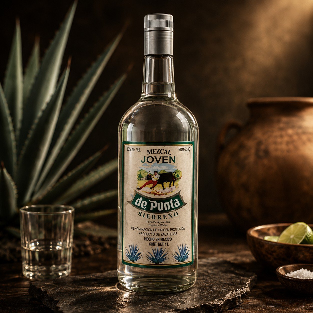 Mezcal Joven de Punta Sierreño