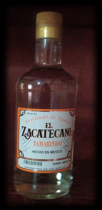 Licor de Agave El Zacatecano Tamarindo